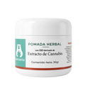 Pomada herbal con CBD derivado de extracto de cannabis 30gr
